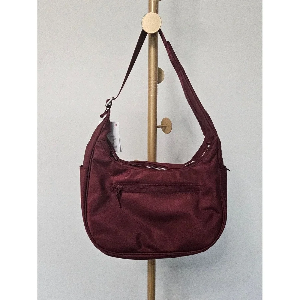 lululemon athletica City Essentials Shoulder Bag 4L Burgundy Shoulder Bag